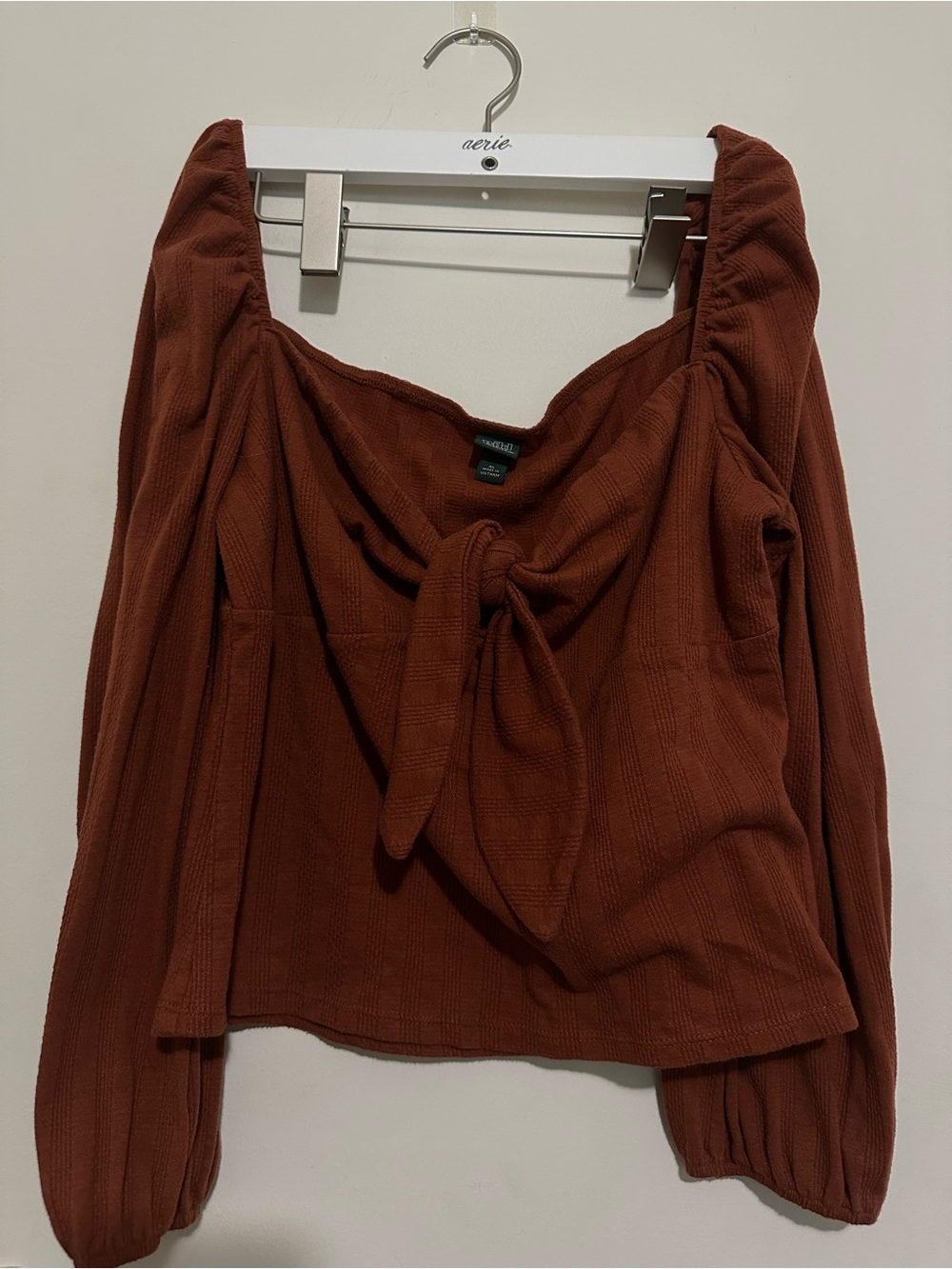 Tie Front Crop Top